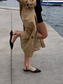 Publicist Pumps in Black Crystal