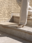 Publicist Pumps in Gold