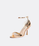 Editor Sandals in Rose Gold
