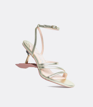 Vine Sandals in Light Gold