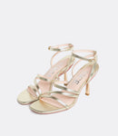 Vine Sandals in Light Gold